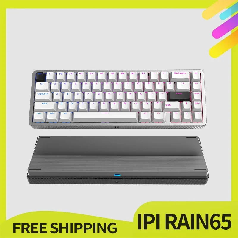 ipi rain65 teclado interruptor magnetico 8000hz taxa de retorno gaming teclado mecanico modos gamer presente 01