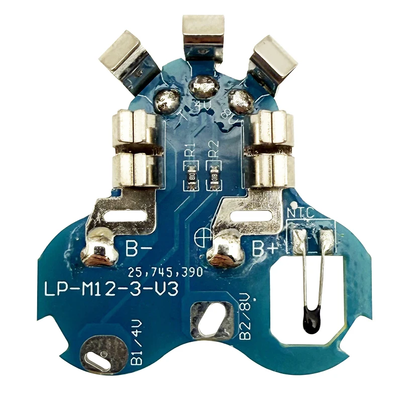 5pcs For M12 Lithium Battery Case Box PCB Protection Circuit Board For Milwaukee 12V 48-11-2411 Li-ion Battery Screw Shell