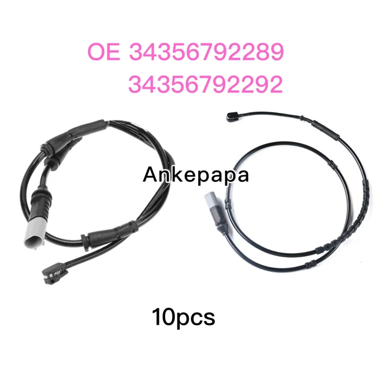 10PCS OE 34356792289 34356792292 Brake Sensor Car Front+Rear Brake Disc Pad Wear Sensor For BM F20 F21 F22 F87 F30 F35 F32