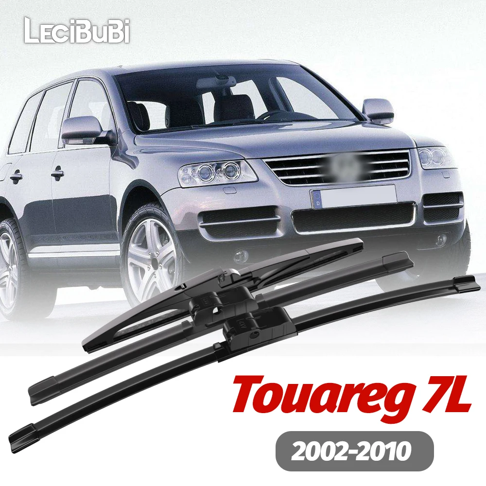 

1set Front & Rear Windshield Wiper Blades Windscreen Wipers For VW Touareg 7L 2002-2010 2003 2004 2005 2006 2007 Accessories