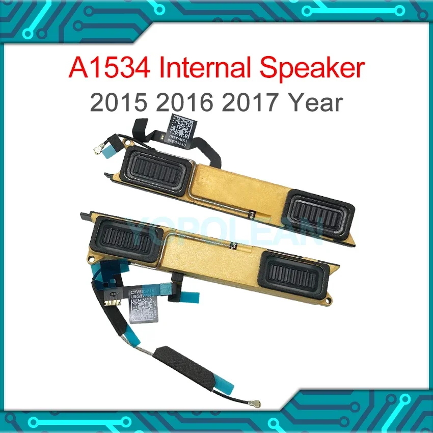 Altavoz Original izquierdo y derecho para MacBook Retina 12 "A1534 reemplazo de altavoz interno 2015 2016 2017 año
