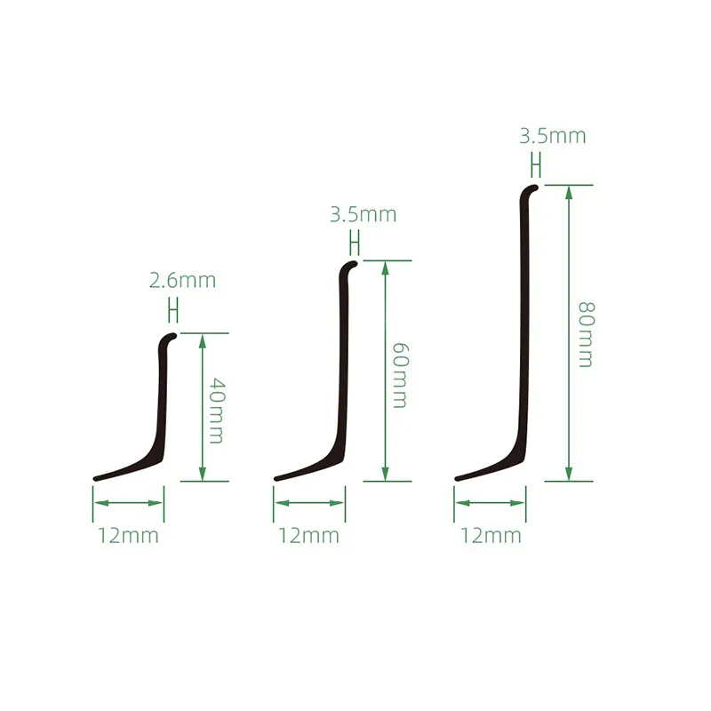 Customized. Aluminum Alloy Floor Line Adhesive Wall Sticker Corner Wall Foot Skirting Board Waterproof Metal