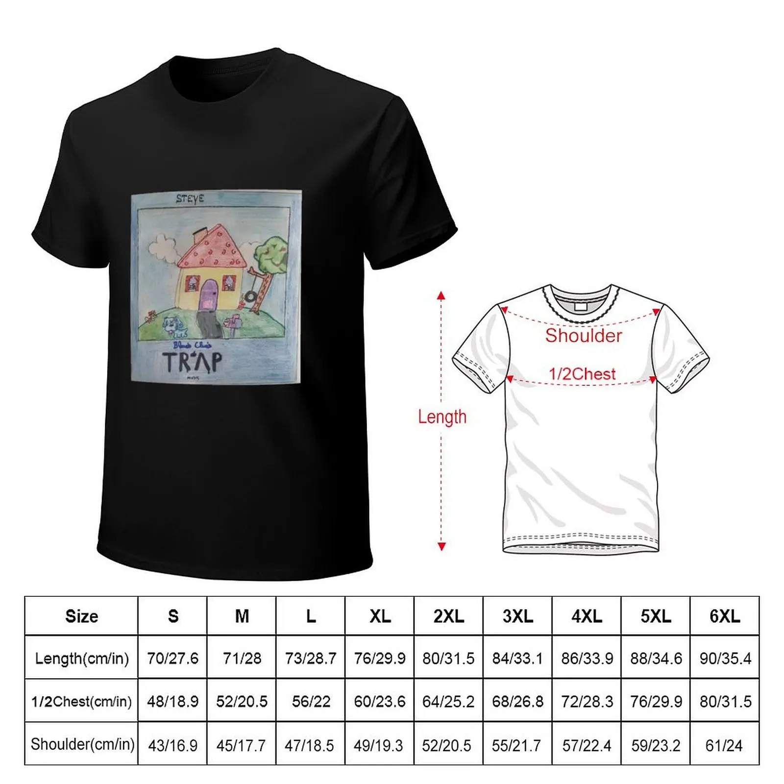 Blues Clues Likes Trap Music T-Shirt men t shirt cotton 100% T-Shirt