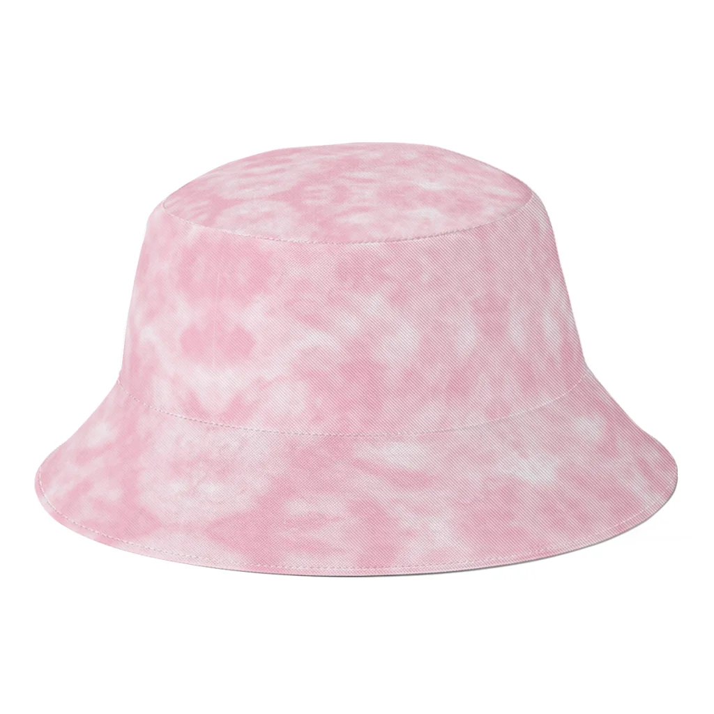 

Autumn Tie Dye Bucket Hats for Unisex Fashion Pink Fisherman Hat Seaside Bob Femme Gorro