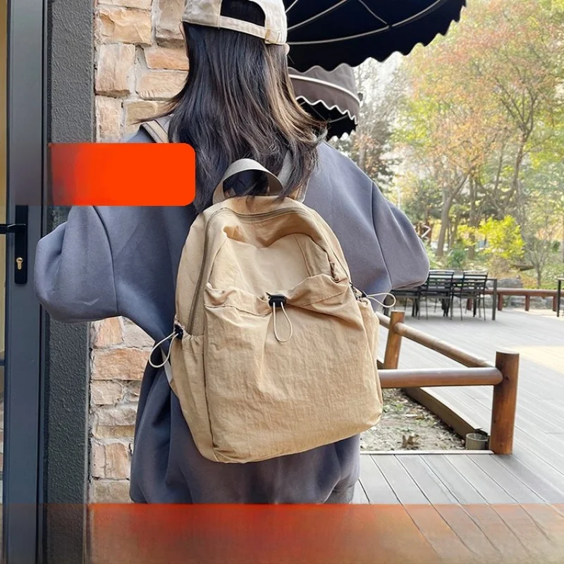 Ultra-Light Summer Outdoor Hiking Backpack Fashionable Minimalist Forest System Nylon Double Shoulder Bag for Travel And Clim...