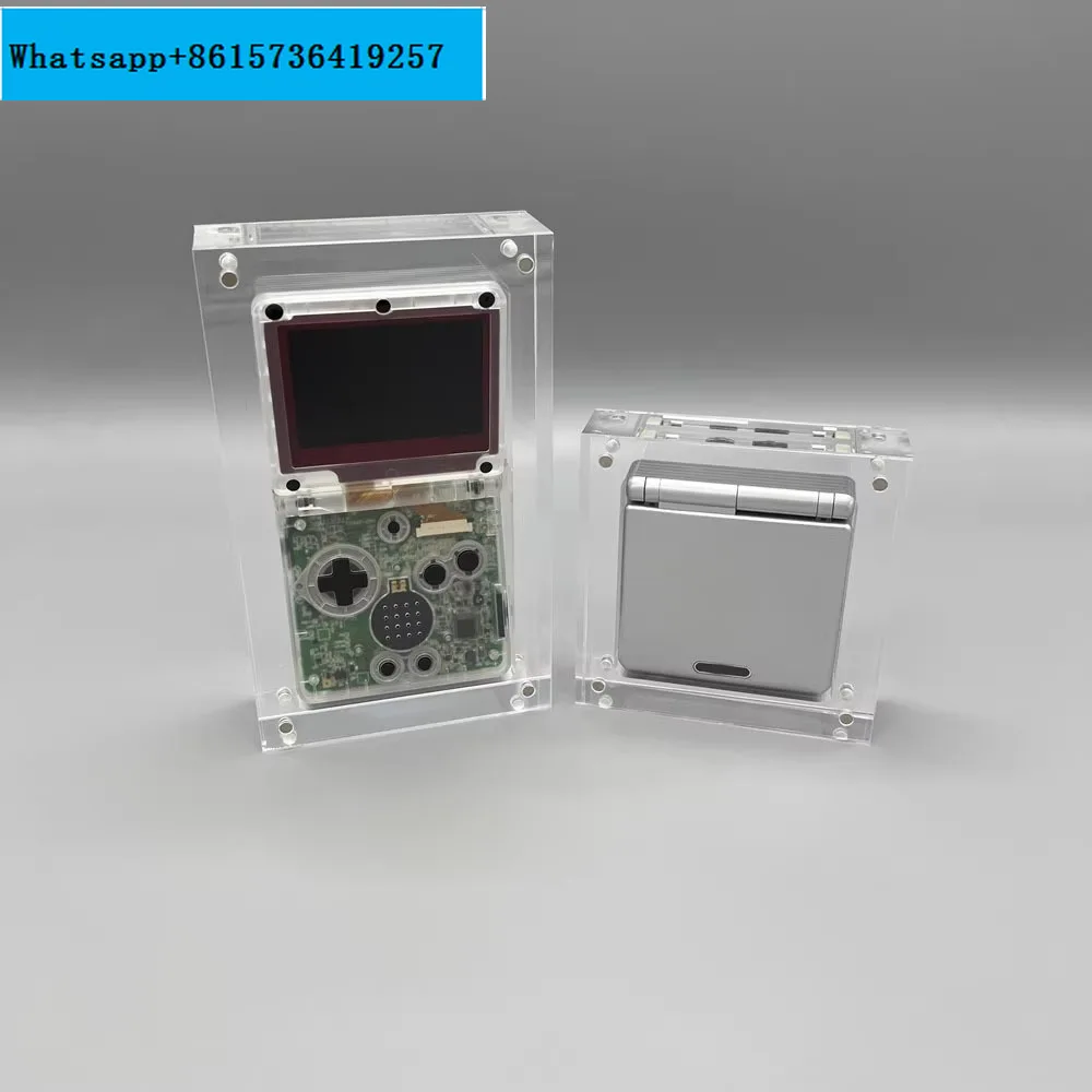 

High Transparency Acrylic Magnetic Shell Display Box Storage Box Suitable For Game Boy GBA SP Game Consoles