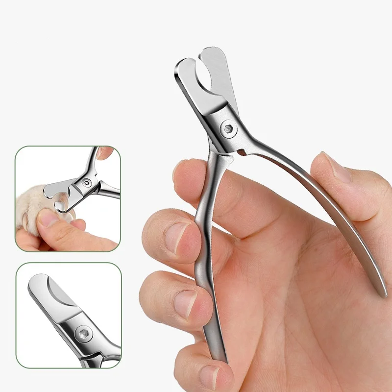 Professional Pet Nail Clipper Sharp Safety Grooming Toe Trimmer Duty Dog Nail Cutter Nail File Stainless Steel Pet Nail Clippers