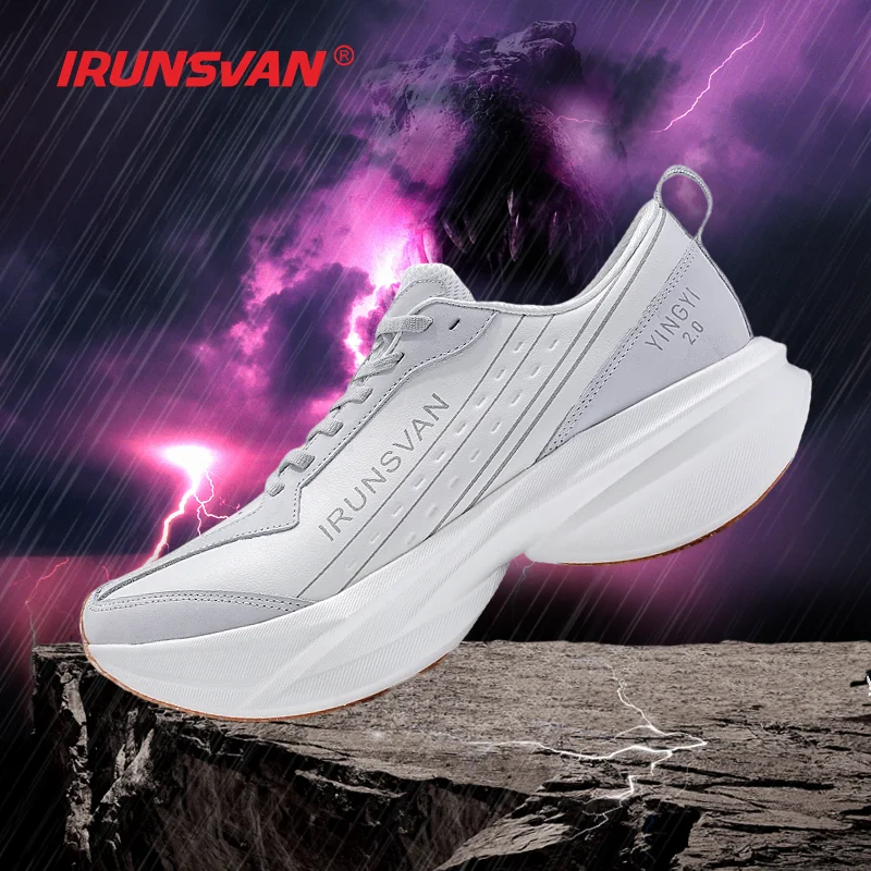 

IRUNSVAN Shadow Wing 2.0 PRO Marathon Nylon Carbon Plate Shock Absorbent Running Shoes Outdoor Sports Shoes Men's Shoes