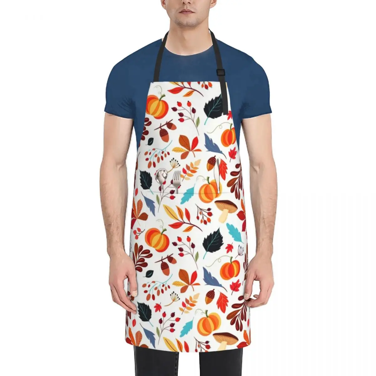 

Autumn Apron men Waterproof women For Women Kitchen Apron