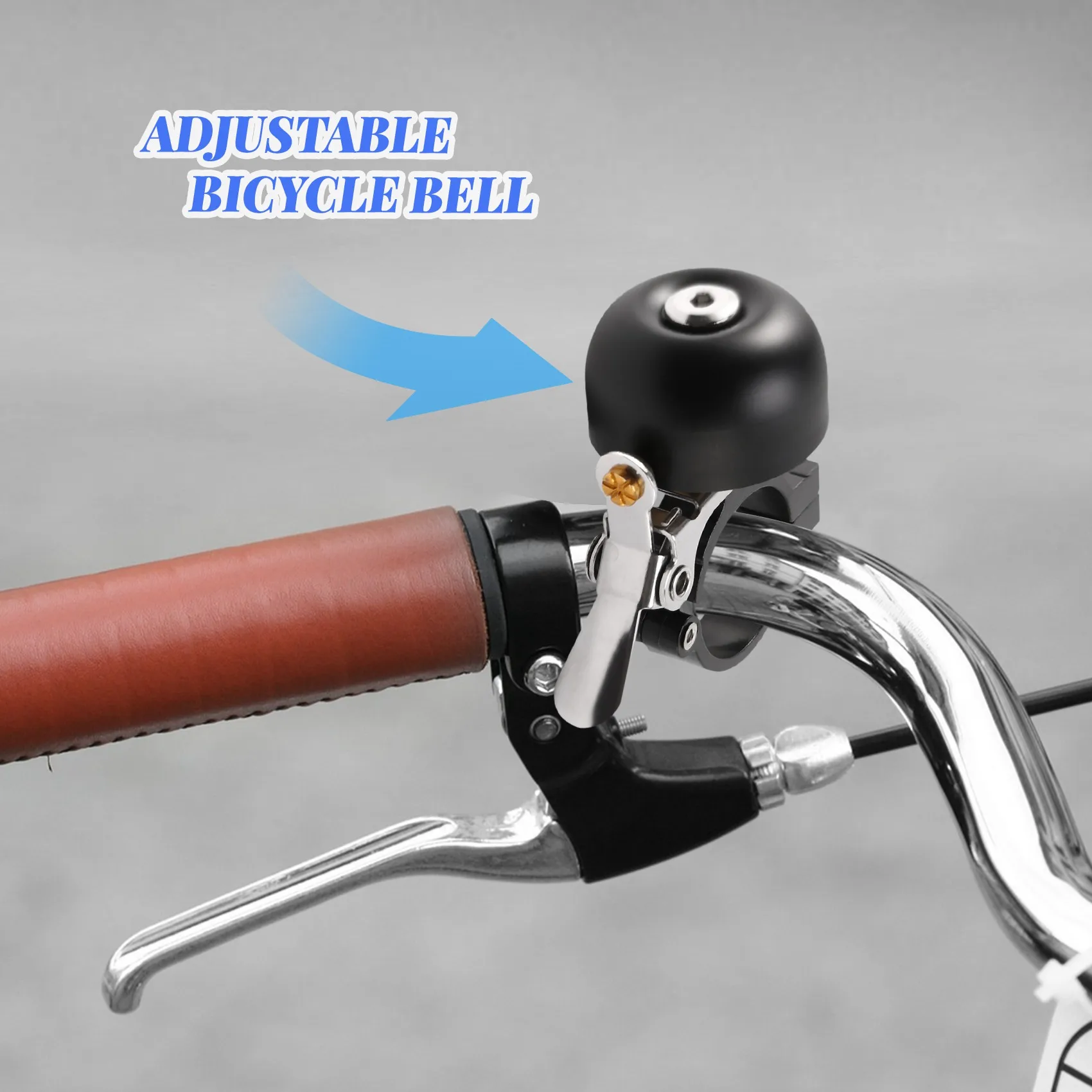 

Велосипедный звонок, регулируемый латунный велосипедный звонок выставляет четкий и чистый звук, аксессуары для спортивной езды на горном велосипеде, 2 шт.