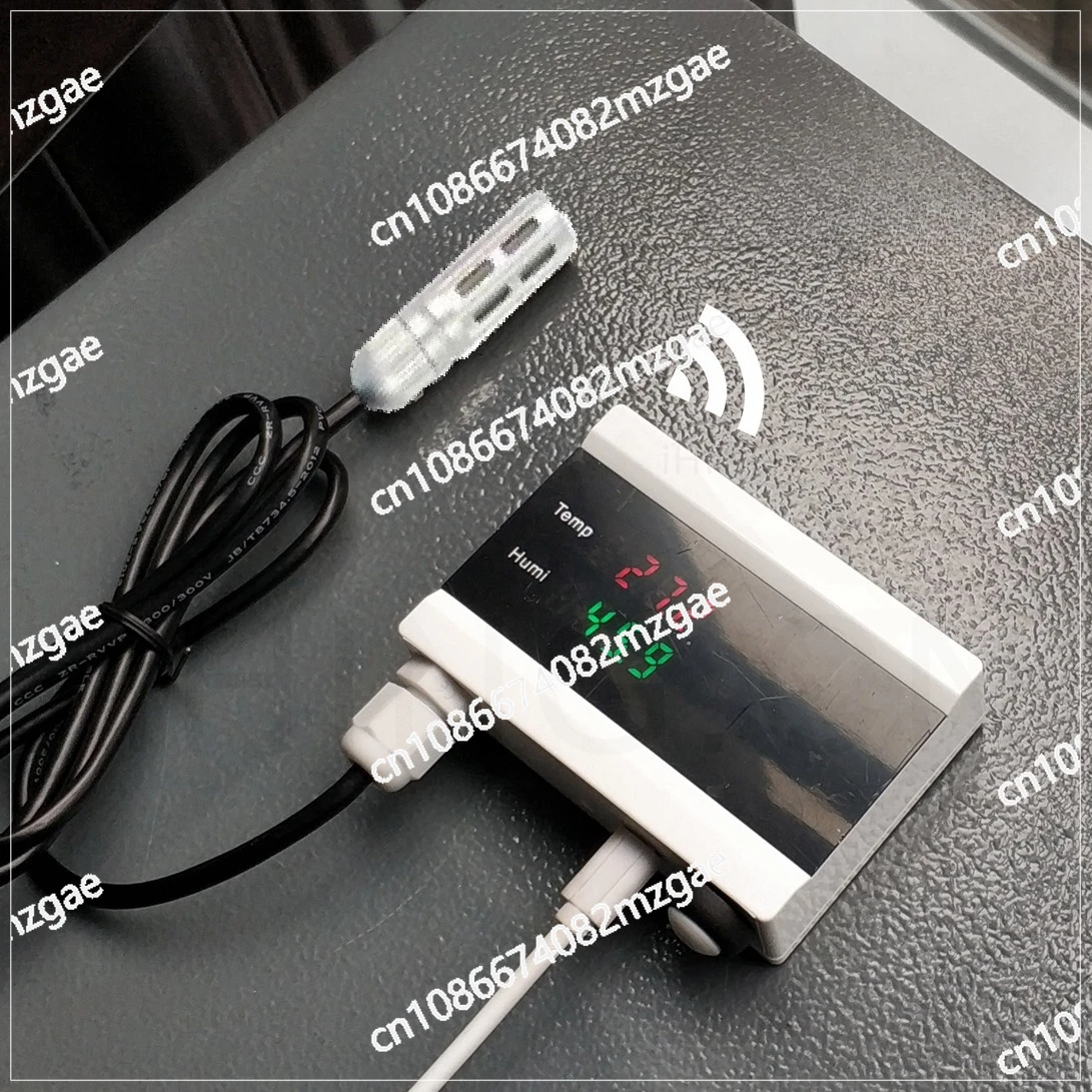 

wifi intelligent thermometer detector with digital display screen, computer room, refrigerator, greenhouse limit alarm