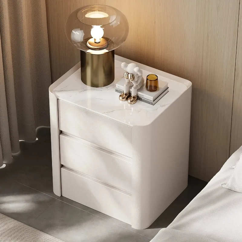 

Minimalist Cute Bedside Table Modern Nordic Space Saving Luxury Bedside Table Luxury Salon Mesa De Cabeceira Room Decorations