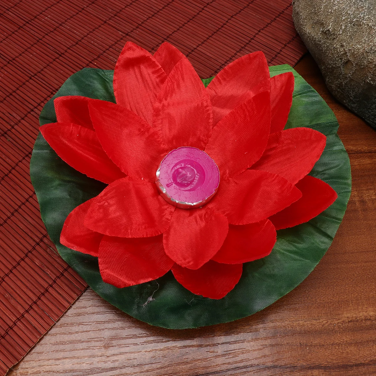 

3Pcs Lotus Light Aromatherapy Lotus Water Lamp Purple Pink Bright Colors for Wedding Party Garden Decoration Water