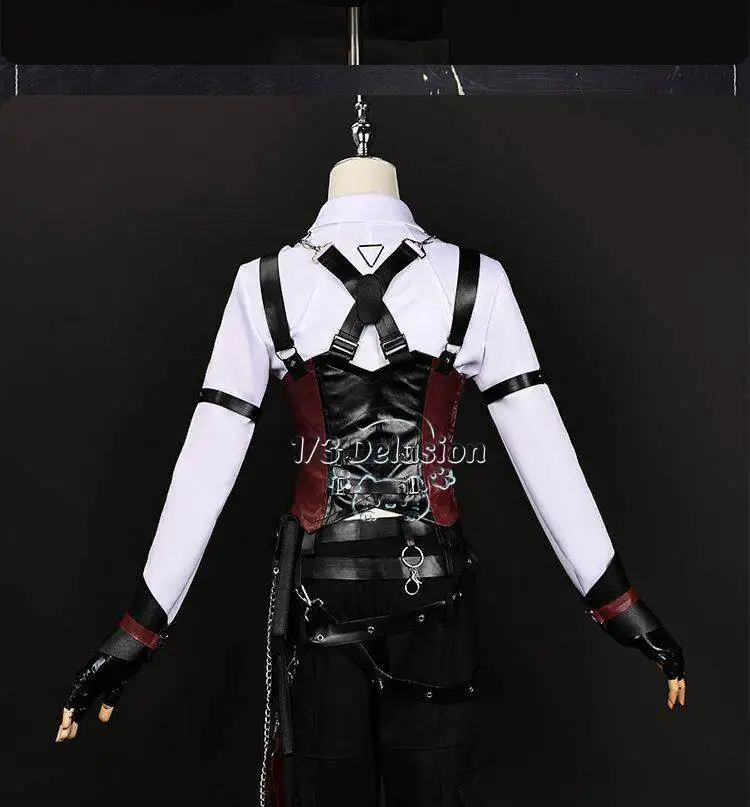 

Костюм для косплея Love and Deepspace Hunter Lady, полный комплект, одежда для ролевых игр на Хэллоуин, вечеринку, Рождество, для женщин