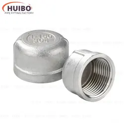 304 stainless steel Inner Silk Tube Cap Pipe Plug Fittings 1/8