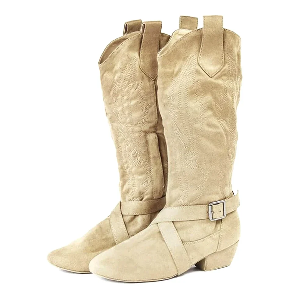 Botas de Baile de Tacón Alto para Mujer, Suela Suave para Baile Latino, Salsa, Baile de Línea, Danza Folclórica Nacional, Práctica y Actuación