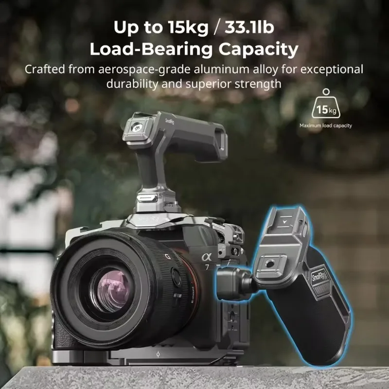 مجموعة المقبض العلوي SmallRig HawkLock H21 سريعة الإصدار لكاميرا Canon مع لوحات أقفاص HawkLock مع المتزلجون 4483