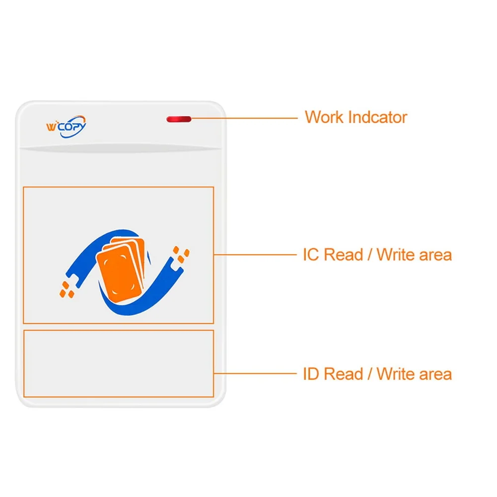 RFID Copier Duplicator Reader Writer 125KHz 13.56MHz USB Programmer Key Fobs UID T5577 Rewritable Support NFC Phone