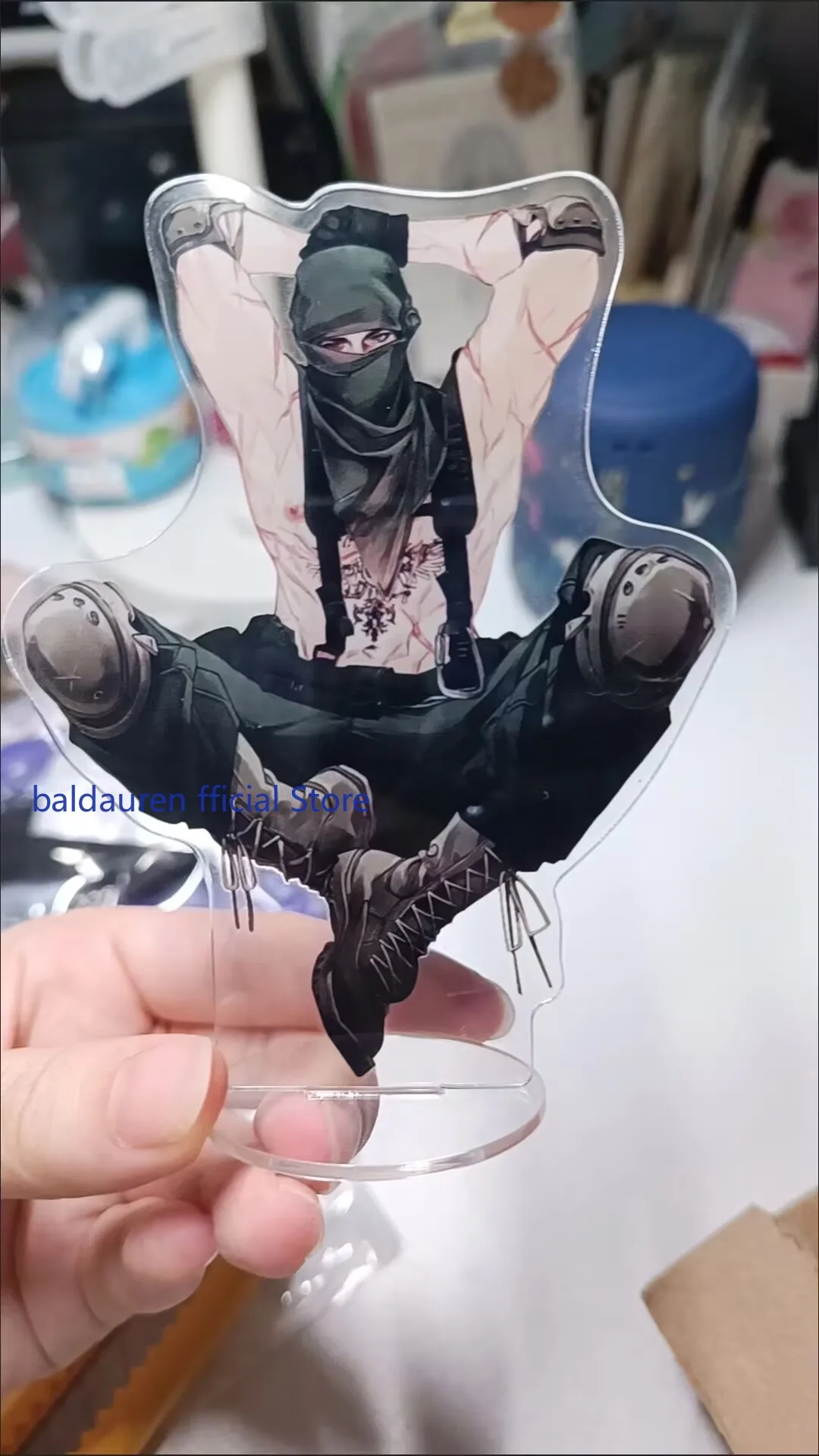 كروجر كود كول أوف ديوتي موبايل شبح كيغان نيكتو كونيج شبح أكريليك حامل نموذج مكتب عرض قائم يعرض هدية عيد ميلاد