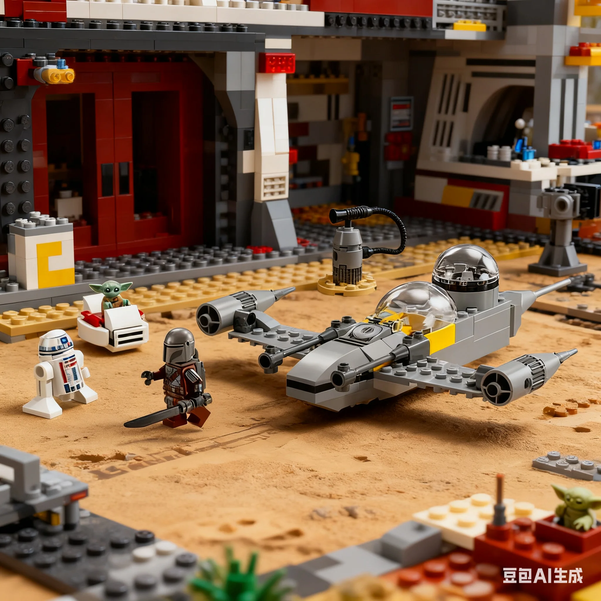 LEGO Star Wars 75401 75410 Asoka's Jedi Interceptor Children's Building Blocks Toy Gift