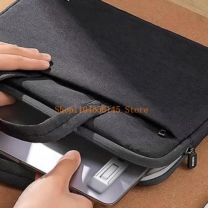 

5asd 2Pcs Laptop Stand for Desk Adjustable Laptop Foldable Portable Laptop Holder Ventilated Cooling Notebook Computer