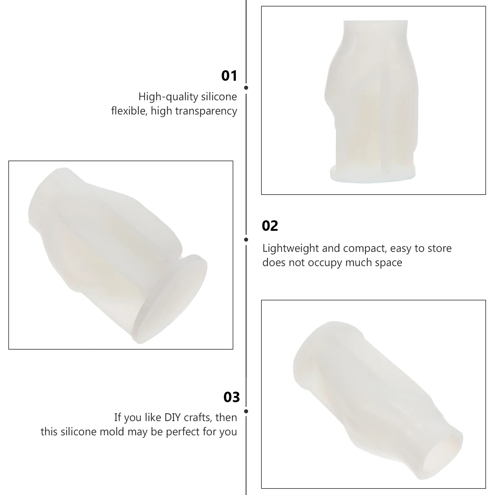 

Gesture Scented Mold DIY Handmade Home Decor Decorations Template Casting Crafts Mould for Art Making Decorative