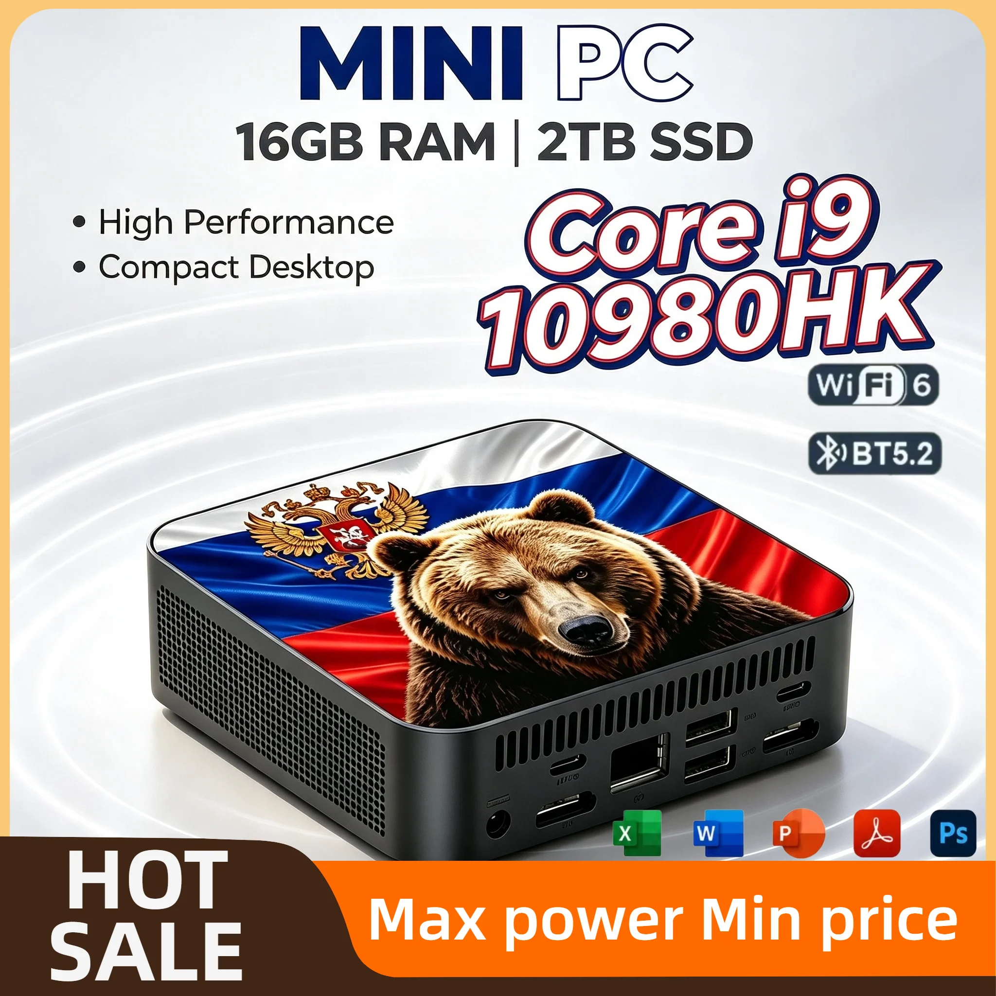 core-i9-10980hk-インテル-ミニpc-16gb-ram-1tb-2tb-ssd-m2-wifi-6-bt52-低消費電力-nvme-デスクトップコンピューター-pro-xtreme-core