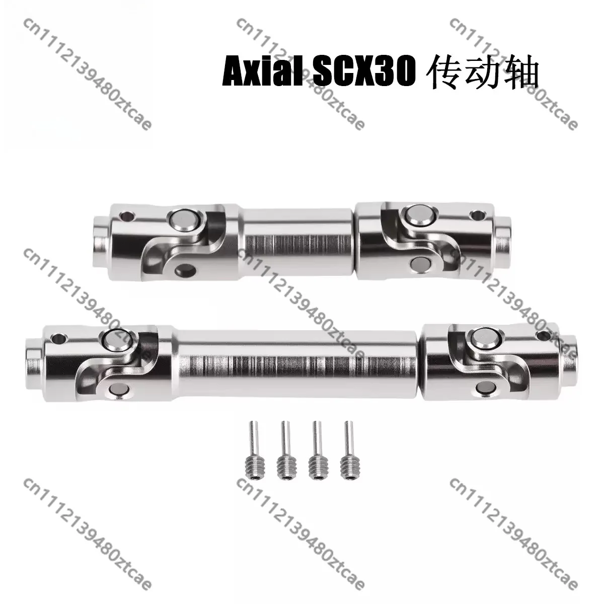 1/30 Mini RC Simulation Crawler Metal Drive Shaft Rotating Transmission Shaft Upgrade Replacement Spare Parts