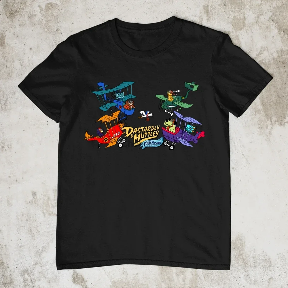 

Футболка Dastardly and Muttley in Their Flying Machines, все размеры от S до 4XL CA050, футболки с короткими рукавами, мужские топы