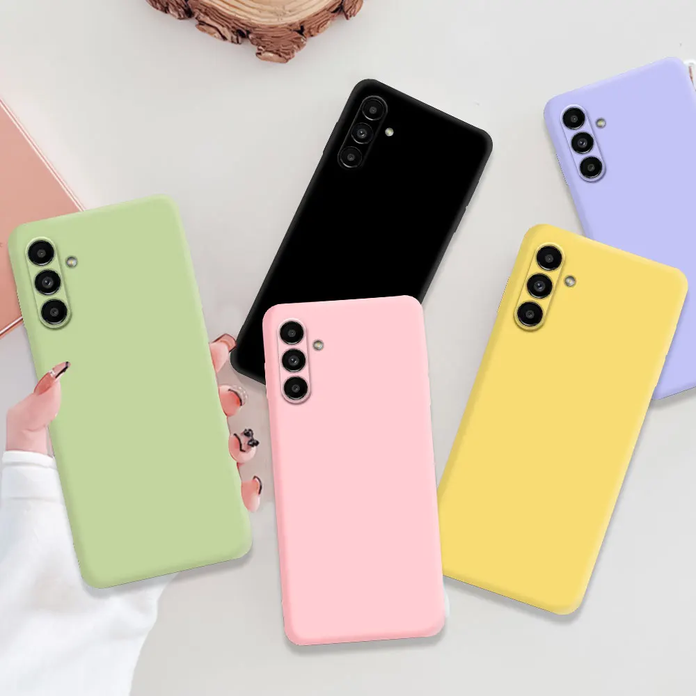 Liquid Silicone Soft Case For Samsung Galaxy A14 A24 A34 A54 A52 A72 A33 A53 A73 A12 A22 A32 A13 A23 A15 A25 5G Cover