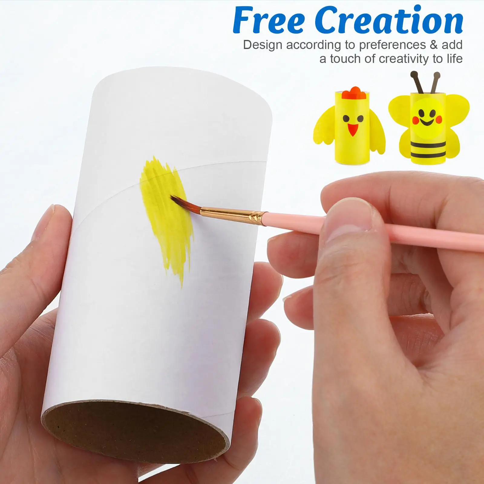 Рисунок 3 - бумажные трубки, материал для граффити,