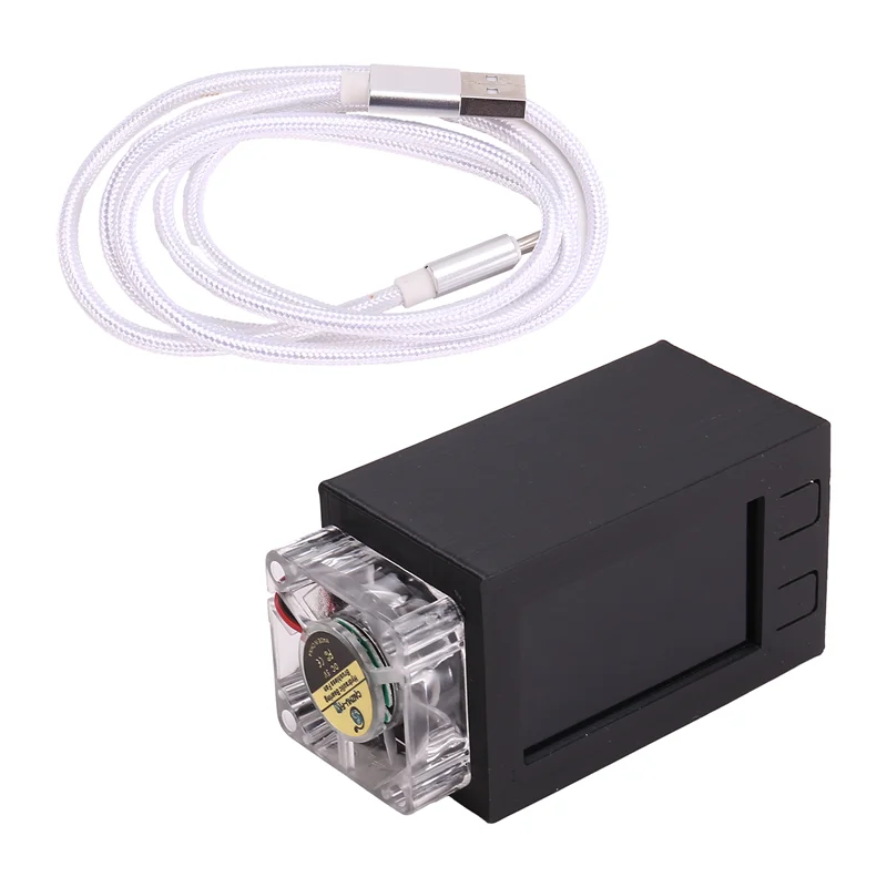 

HJ-Nerdminer V2 Pro Miner 78KH/S Mini Bitcoin Lotto Miner With Luminous Fan BTC Solo Lotto Mining Miner C