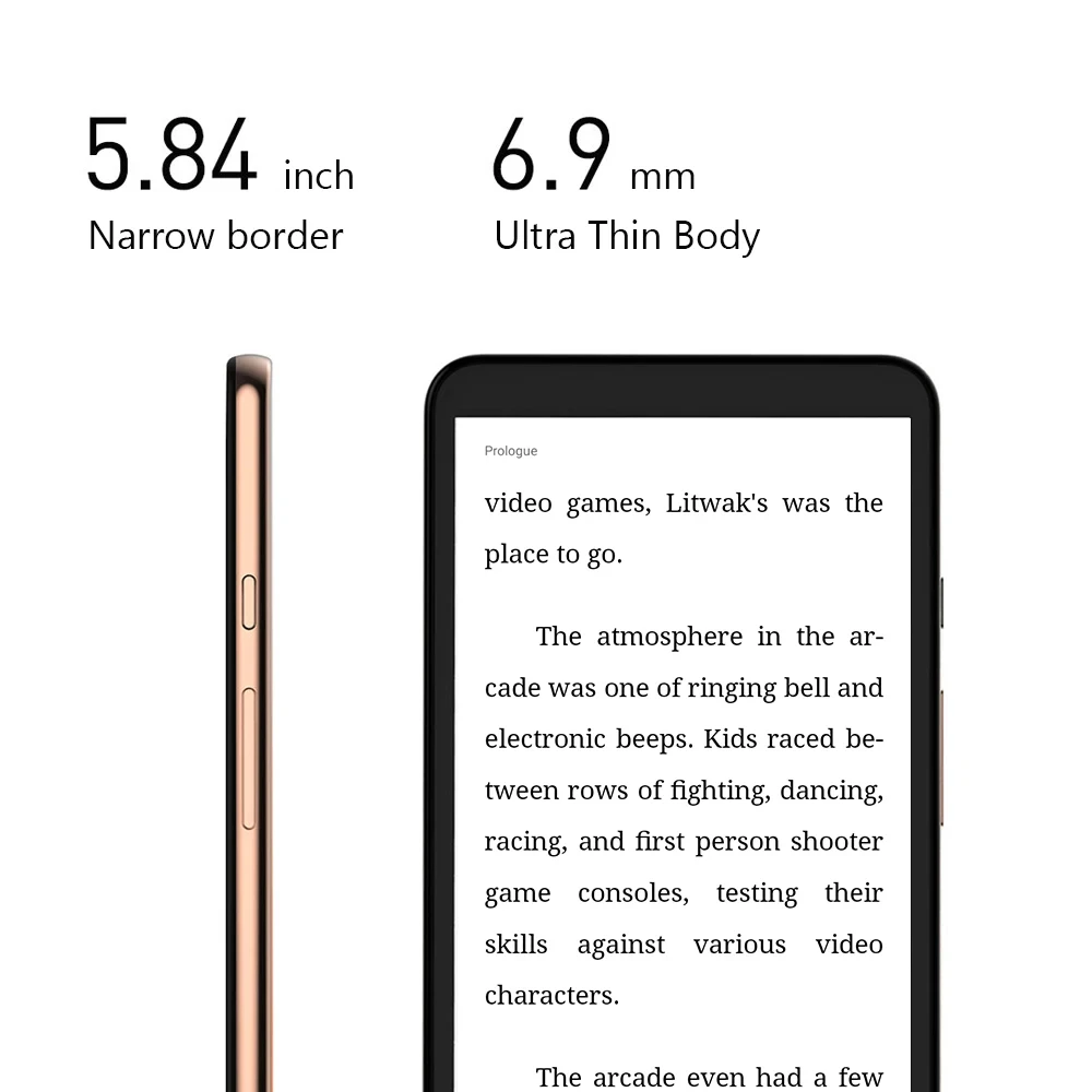 Original Moaan Plus Ebook Reader InkPalm Plus 5.84 Inch E-ink Screen Electronic Book Tablet 2G+64GB Android 11 OS EReader
