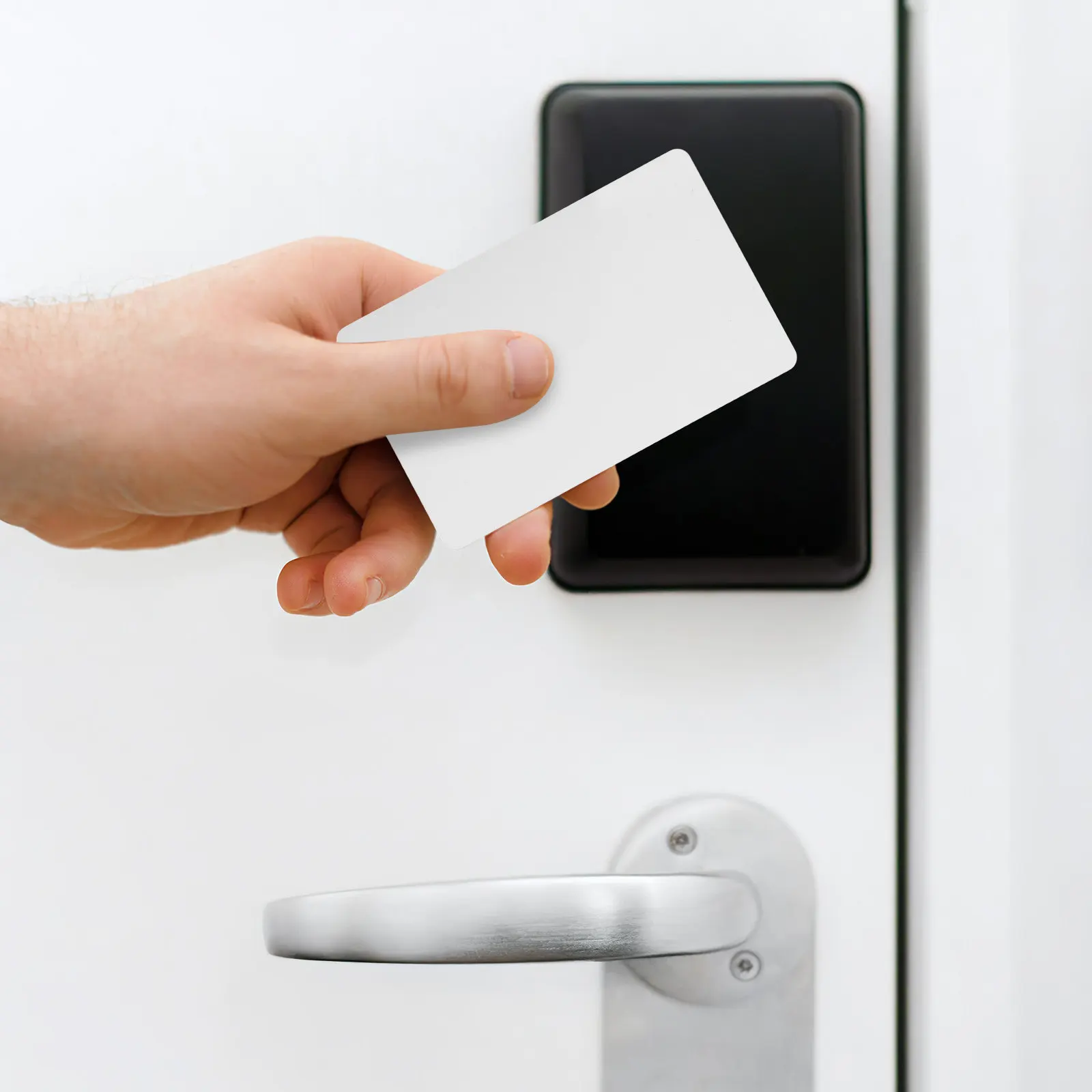 

Белые перезаписываемые пластиковые карты доступа для контроля въезда в помещения, изменяемые смарт-карты, пустые кредитные карты