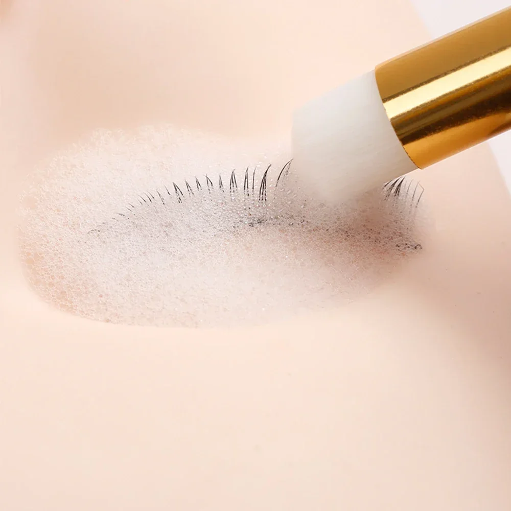 Cepillo de limpieza de pestañas, cepillo de champú para extensiones de pestañas, removedor de espinillas, herramientas de maquillaje