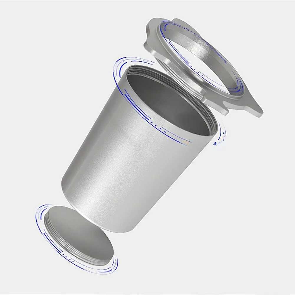 Coffee Filter Catcher FOR BREVILLE  8 Series Espresso Coffee Machine Grounds Cup Aluminum Alloy Anti Spill Dust Collection Cup