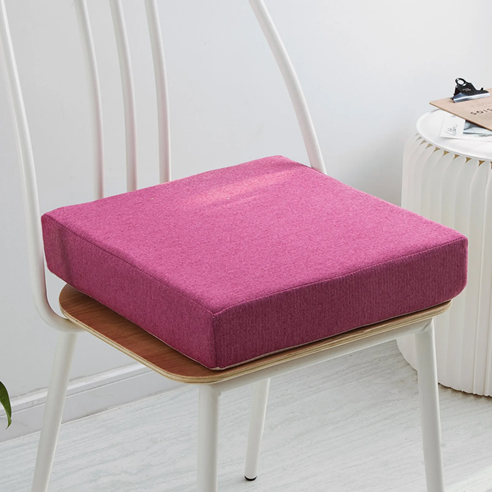 Thicken Chair Cushion 35D High Density Foam Cushion Solid Wood Sofa Cushion Floor Cushion Pillow Tatami Sofa Office Foam Cushion