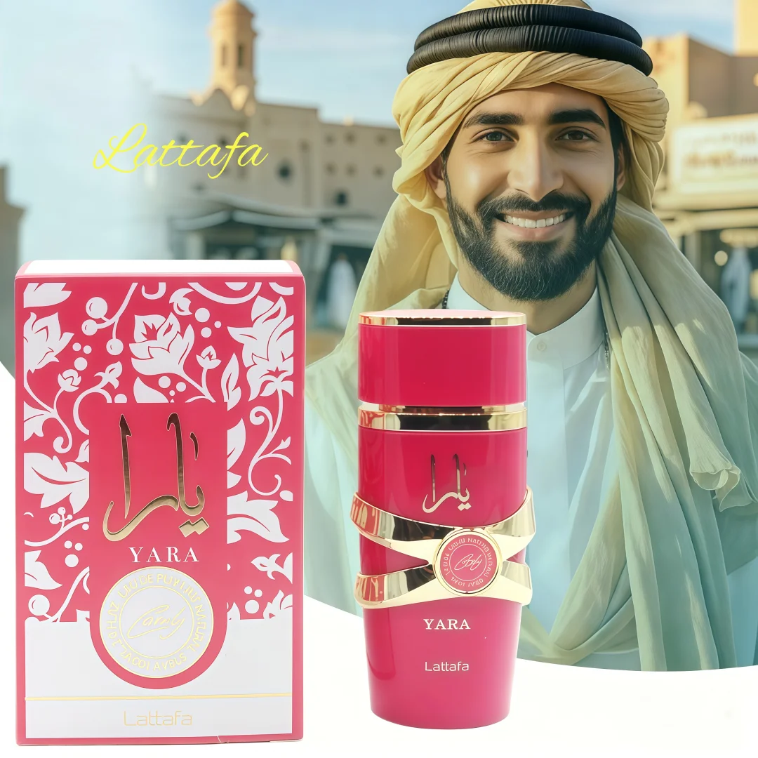 Lattafa Yara Perfume para Unisex Eau De Perfume Spray 3,4 onzas/100ml fragancia fragancia Floral de larga duración el mejor regalo