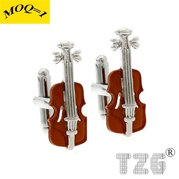 

Violin Cufflink Cuff Link 1 Pair Shipping Promotion