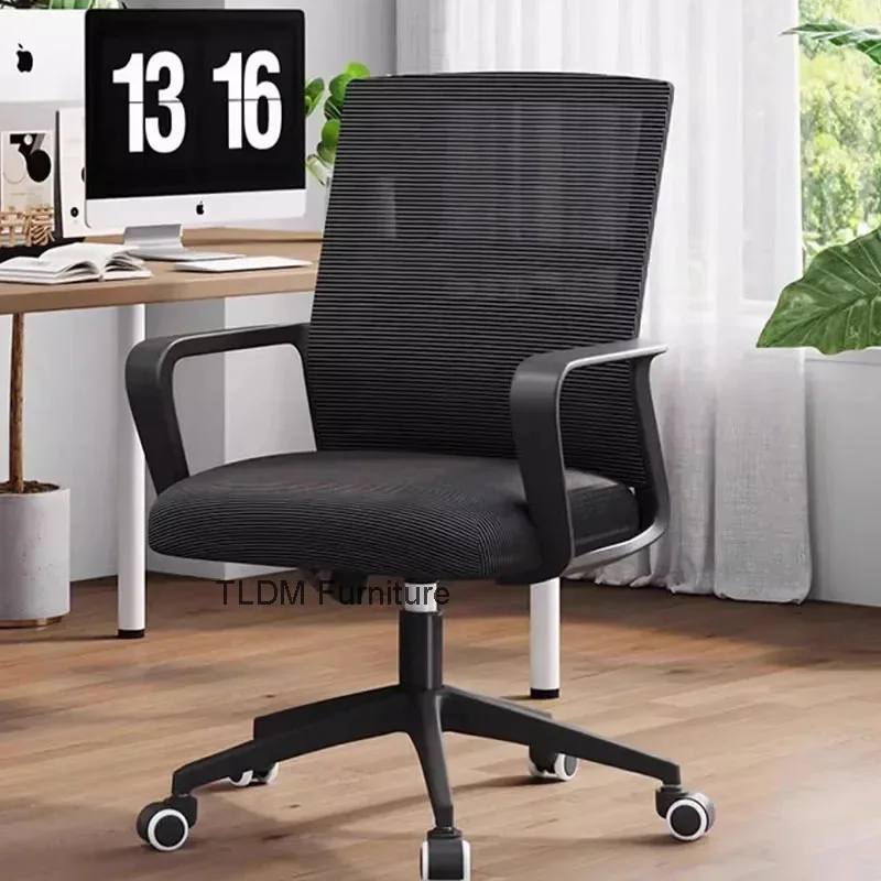 

Extension Swivel Office Chair Luxury Arm Rest Pads Vintage Cushion Office Chair Wheels Ergonomic Sillas De Oficina Furnitures