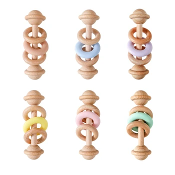 Wooden Baby Rattle 1