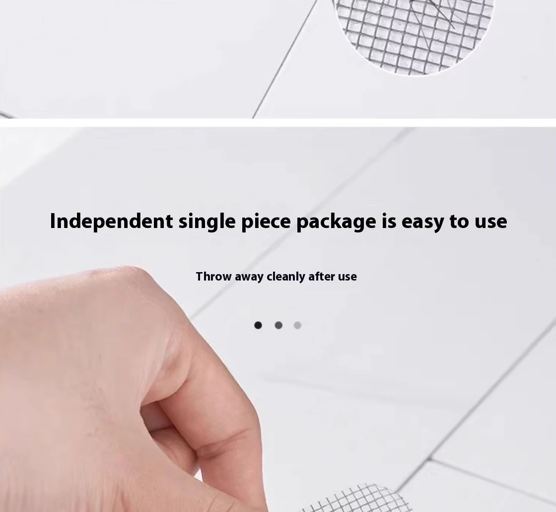 Einweg Haar Ablauf Catcher Mesh Anti-blocking Filter Boden Abläufe Aufkleber Dusche Abdeckung Küche Badezimmer Waschbecken Sieb Stopper – Detail 14