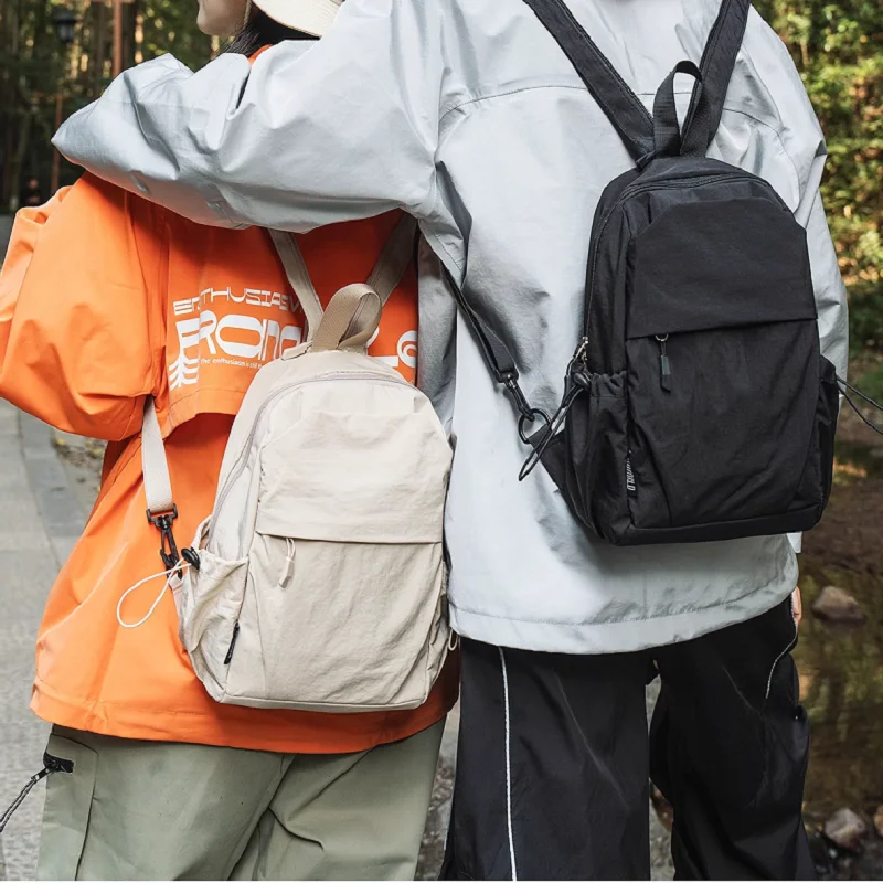 

2025 НОВЫЙ женский легкий рюкзак, нейлоновая многофункциональная нагрудная сумка унисекс, небольшой рюкзак для походов на открытом воздухе, сумка через плечо