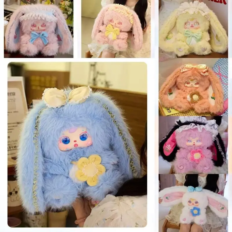 

Genuine Samuel Bunny Elf Series 680% Plush Vinyl Doll Blind Box Cute Bunny Bag Pendant Big Doll Accompany Sleep Trend Box Gifts