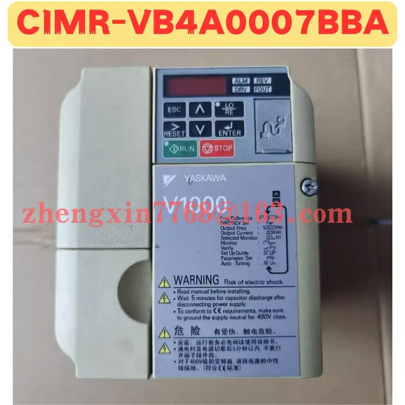 Used Frequency Converter CIMR-VB4A0007BBA CIMR VB4A0007BBA Normal Function Tested OK