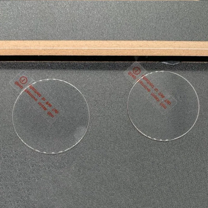 2pcs Tempered Glass Screen Protector Protective Film for Smart Watch Diameter 26.8mm 28mm 30mm 31mm 32/37mm 39mm 40mm 42mm 43mm