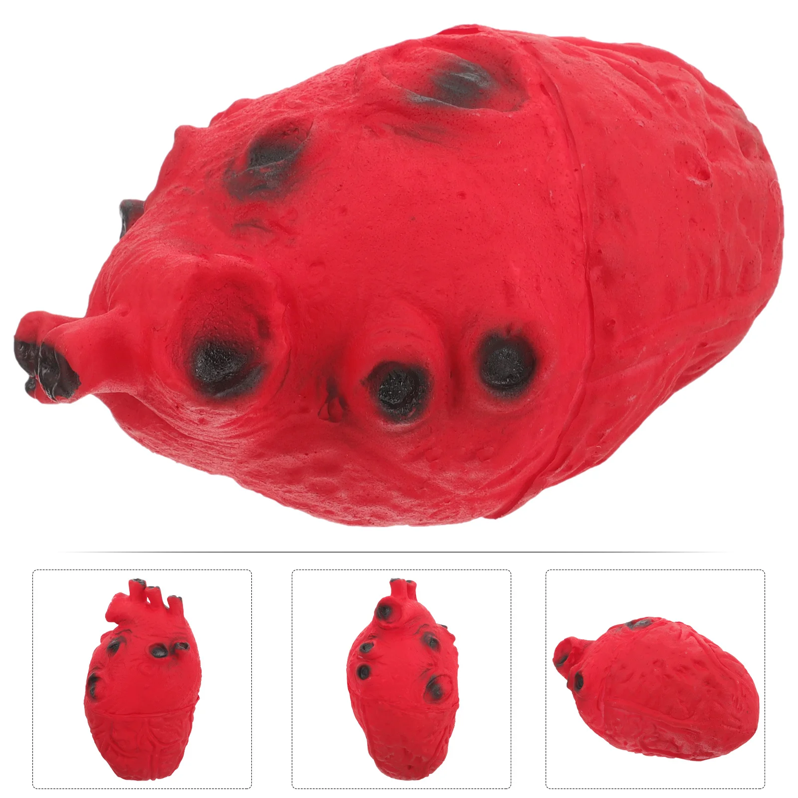 

Суперреалистичный имитационный реквизит в виде сердца в натуральную величину для декора на Хэллоуин, для дома с привидениями, театральных постановок, оформления двора и вечеринок