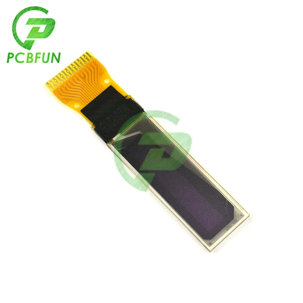 Módulo de exibição OLED com luz branca, tela SPI ou IIC, 0,69 polegadas, 14PIN, 96*16, para TS100, TS08