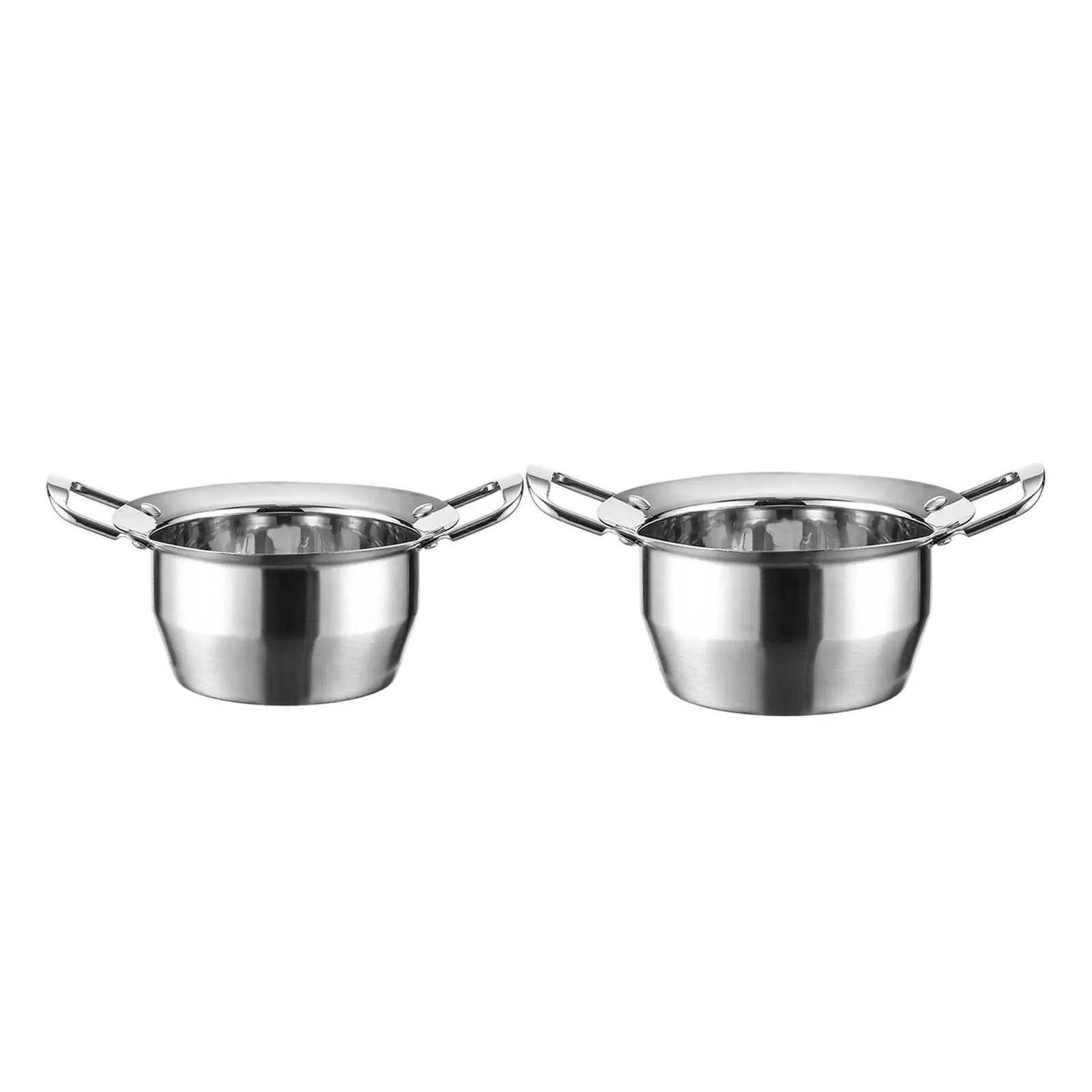 Stainless Steel Mini Hot Pot Cooker, Soup Cookware, Ramen Pot for Kitchen view 6