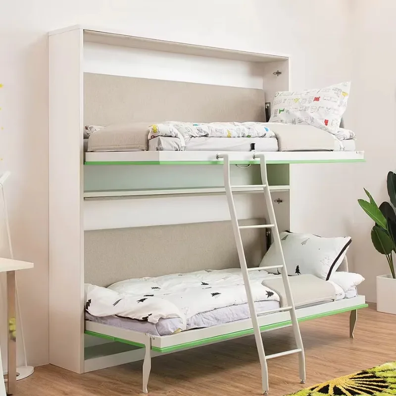 The wall bed is suitable for small apartments, and the wall bed is foldable